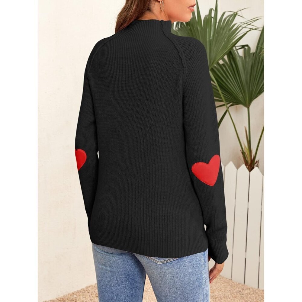 Women Oversized Knit Turtleneck Sweater Chunky Cozy Top Fall Casual - Picture 2 of 6